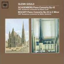 Mozart: Piano Concerto No.24 K.491/Schoenberg: Piano Concerto Op.42 :Glenn Gould(p)
