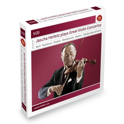 ヤッシャ・ハイフェッツ/Jascha Heifetz Plays Great Violin Concertos ...