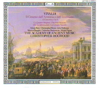 Vivaldi: Il cimento dell'armonia / Christopher Hogwood