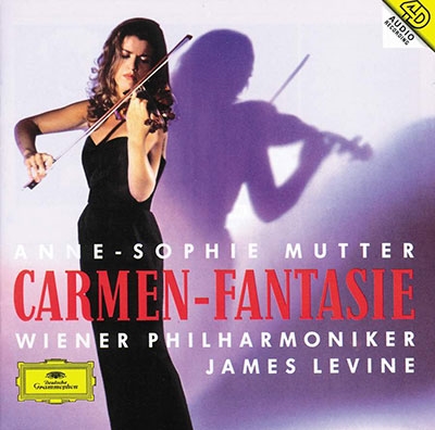 Carmen-Fantasie -Sarasate:Zigeunerweisen; Ravel:Tzigane; Faure:Berceuse, etc / Anne-Sophie Mutter(vn), James Levine(cond), Vienna Philharmonic Orchestra