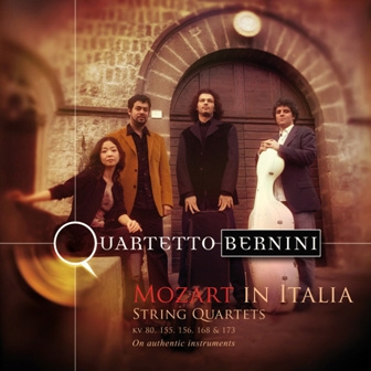 Mozart in Italia - String Quartets K.80, K.155, K.156, K.168, K.173 Mozart in Italia - String Quartets K.80, K.155, K.156, K.168, K.173