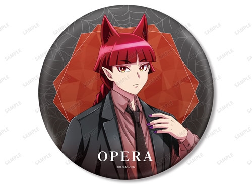 オペラ 魔入りました！入間くん タワレコ グリッター缶バッジ ブラックコーデ ① オペラ 魔入りました！入間くん タワレコ グリッター缶バッジ