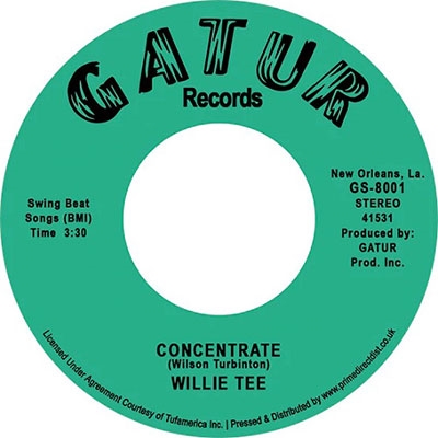Willie Tee/Concentrate / Get Up[GS8001]