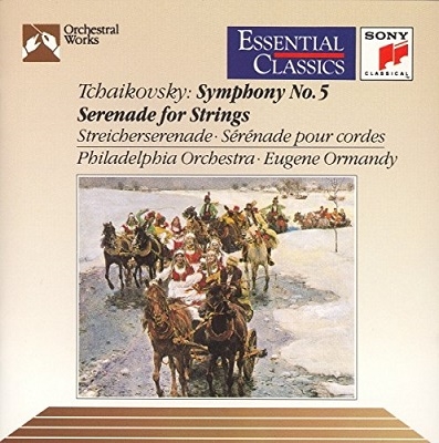 Tchaikovsky: Symphony no 5, Serenade for Strings / Ormandy