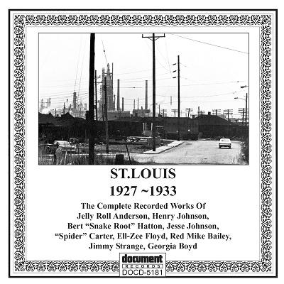 St Louis Complete Recorded Works 1927-1933[DOCD5181]