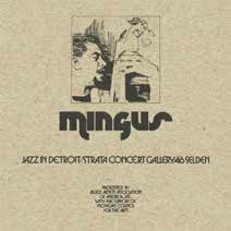Charles Mingus/Jazz in Detroit/Strata Concert Gallery/46 Selden[BBE453ACD]