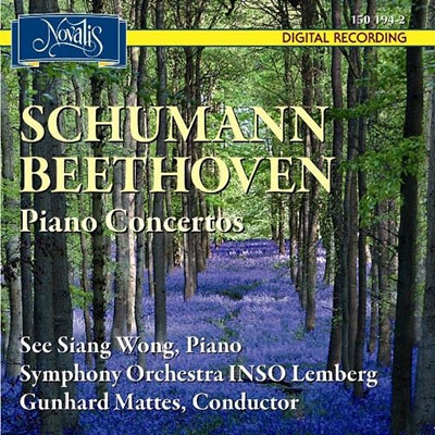シューマン: ピアノ協奏曲 Op.54、ベートーヴェン: ピアノ協奏曲第6番 Op.61a