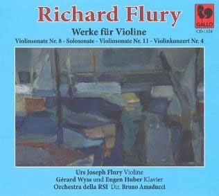 リヒャルト・フルーリー: ヴァイオリン作品集