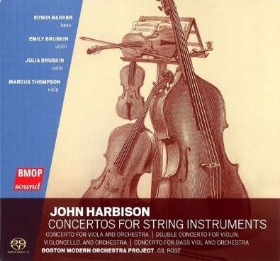 ジョン・ハービソン: ヴィオラ協奏曲、ヴァイオリン、チェロのための二重協奏曲、バス・ヴィオール協奏曲