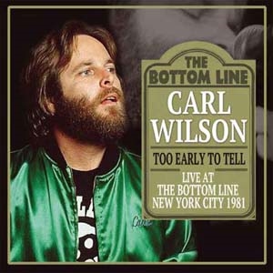 Carl Wilson/Too Early To Tell[HB003]