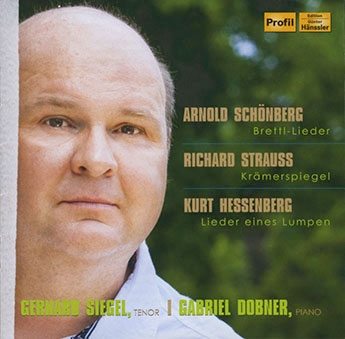 Lieder - Schoenberg, R.Strauss & Hessenberg Lieder - Schoenberg, R.Strauss & Hessenberg