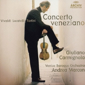 Concerto Veneziano -Locatelli, Tartini, Vivaldi / Giuliano Carmignola(vn), Andrea Marcon(cond), Venice Baroque Orchestra