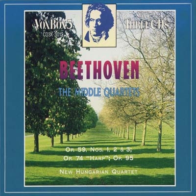 Beethoven: The Middle Quartets