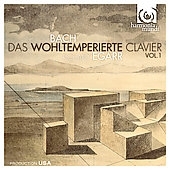 㡼ɡ/J.S.Bach Well-Tempered Clavier Book.1 / Richard Egarr(cemb)[HMU907431]