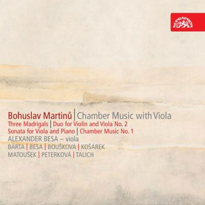 Martinu: Chamber Music with Viola -3 Madrigals (Duo No.1), Duo No.2, Sonata No.1 H.355, etc / Alexander Besa(va), Bohuslav Matousek(vn), Petra Besa(p), etc