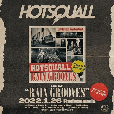 HOTSQUALL/RAIN GROOVES[ONION-1013]