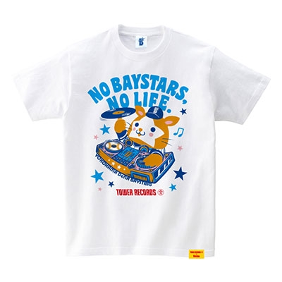 NO BAYSTARS,NO LIFE. 2019 Tシャツ DB.スターマン ホワイト S