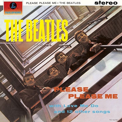 【稀少UKオリジナル2桁】PleasePleaseMe Beatlesレコード