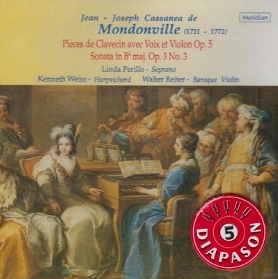 Mondonville: Pieces de Clavecin;Sonata