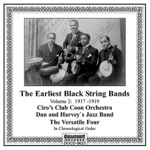 Earliest Black String Bands Vol.2 Dan Kildare 1917-1919[DOCD5623]