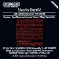 Durufle: Requiem Op.9, 4 Motets Op.10, etc / Gary Graden(cond), St. Jacob's Chamber Choir, etc