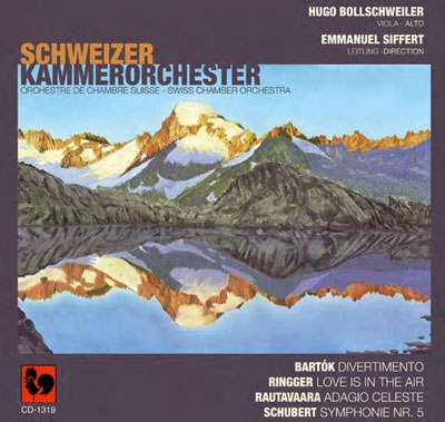 Bartok: Divertimento; R.Urs Ringger: Love is in the Air; Rautavaara: Adagio; Schubert: Symphony No.5 Bartok: Divertimento; R.Urs Ringger: Love is in the Air; Rautavaara: Adagio; Schubert: Symphony No.5