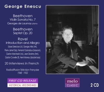른塦ͥ/George Enescu plays Beethoven and Ravel, 20 Interviews CD+CD-ROM[MC2022]