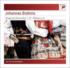 Brahms: Hungarian Dances No. 1-21, Waltzes Op.39 for Piano for Four Hands