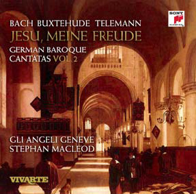 German Baroque Cantatas Vol.2 - Buxtehude, J.S.Bach, Telemann / Stephan MacLeod, Gli Angeli Geneve