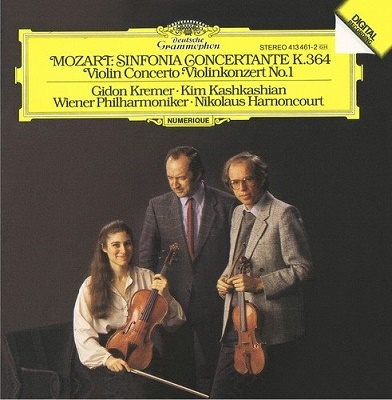 Mozart: Sinfonia Concertante, Violin Concerto no 1 / Kremer