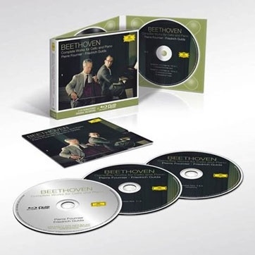 ブルーレイ・オーディオ＋2cd　ベートーヴェン：チェロとピアノのための作品全集　フルニエ　グルダ