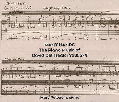 「メニー・ハンズ」~デイヴィッド・デル・トレディチ: ピアノ作品集 Vol.2~4 「メニー・ハンズ」~デイヴィッド・デル・トレディチ: ピアノ作品集 Vol.2~4