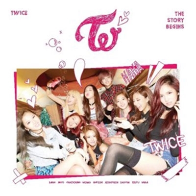 TWICE/The Story Begins: 1st Mini Album (メンバーランダムサイン入り 