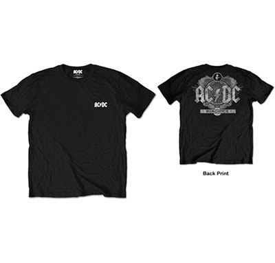 AC/DC/AC/DC Black Ice Back Print T-Shirt/Sサイズ[2050268891924]