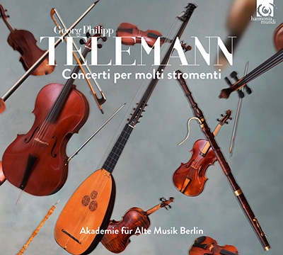 テレマン: 多数の楽器のための協奏曲集