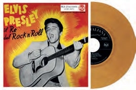 Elvis Presley/EP Etranger No. 15 - Il Re Del Rock'n'Roll (Italie ver.)/Orange Vinyl[LMLR783832]