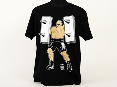 石井智宏 新日本プロレス キン肉マンコラボ 石井智宏 ジャンクマン T Shirt Mサイズ