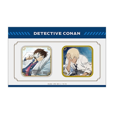 名探偵コナン ヘッドホン ヘッドフォン 缶バッジ 安室透