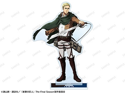進撃の巨人 描き下ろし エルヴィン 戦いの後でver. BIGアクリル