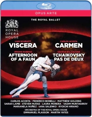 バレエ《ヴィサラ》、《牧神の午後》、《カルメン》、《チャイコフスキーのパ・ド・ドゥ》 バレエ《ヴィサラ》、《牧神の午後》、《カルメン》、《チャイコフスキーのパ・ド・ドゥ》