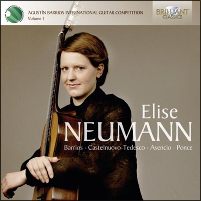 ꡼Υޥ/Agustin Barrios International Guitar Competition Vol.1 - Elise Neumann[BRL9287]
