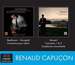 Violin Concertos - Beethoven, Korngold, Mozart＜限定盤＞