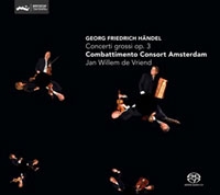 ヤン・ヴィレム・デ・フリエンド/Handel: Concerti Grossi Op.3