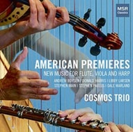 American Premieres - New Music for Flute, Viola and Harp