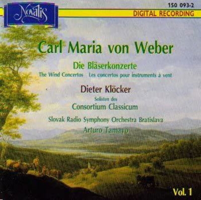 ウェーバー: 管楽器のための協奏曲集 Vol.1