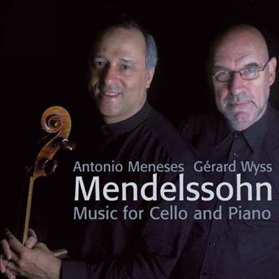 Mendelssohn: Music for Cello & Piano -Variations Concertantes Op.17, Lied Ohne Worte Op.19a-1, etc / Antonio Meneses(vc), Gerard Wyss(p)