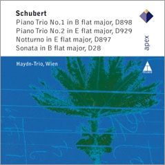 Schubert: Piano Trio No.1, No.2, Notturno Op.148, Sonata D.28
