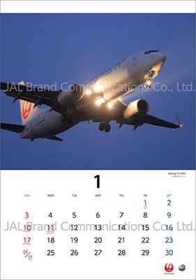 Jal Night Flight カレンダー 21