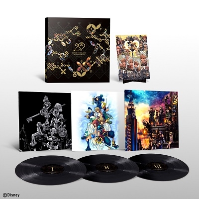 KINGDOM HEARTS 20TH ANNIVERSARY VINYL LP BOX ［3LP+イラストカード］