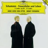 Schumann: Frauenliebe und Leben, 5 Lieder Op.40, 15 Lieder / Anne Sofir von Otter(Ms), Bengt Forsberg(p)